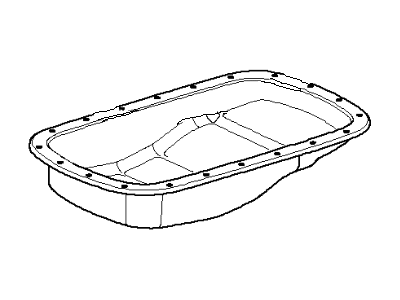 BMW 24117533846 Oil Pan