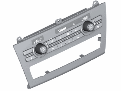 BMW 64119359800 Control Unit, Automatic Air Conditioner., High