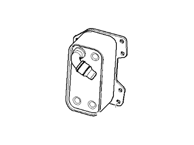 BMW 17217560962 Transmission Oil Cooler