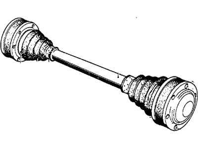 BMW 33211105438 Exchange Output Drive Shaft