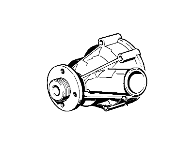 BMW 11511315563 Cooling System Water Pump