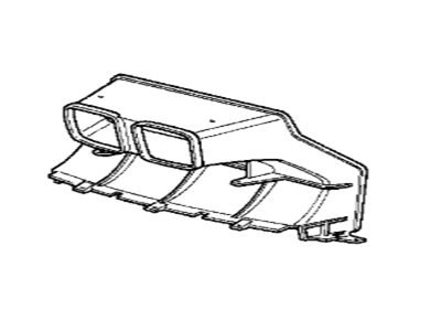 BMW 51711940932 Air Duct