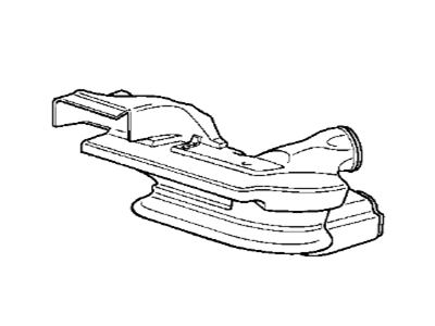 BMW 51718108398 Air Collector Right