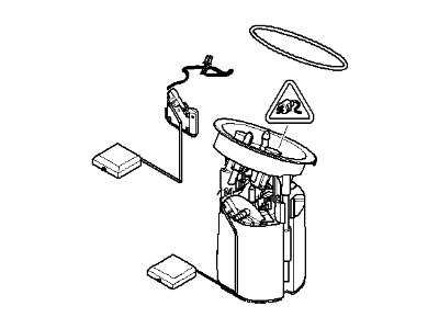 BMW Fuel Pump - 16147163298