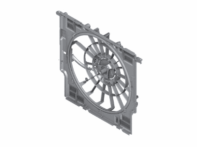 2019 BMW X4 Fan Shroud - 17428681081