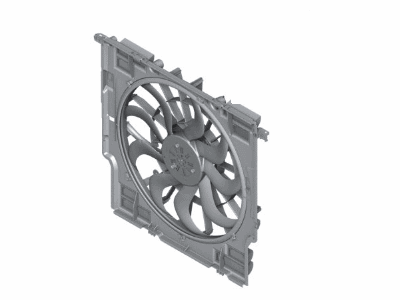 BMW 17428487640 FAN SHROUD