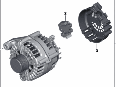 BMW 328d xDrive Alternator - 12318578609