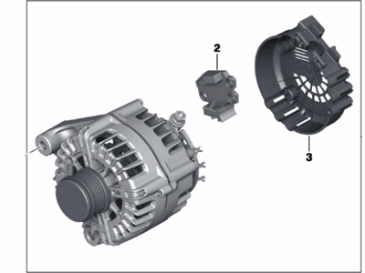 2016 BMW 535d Alternator - 12318570673