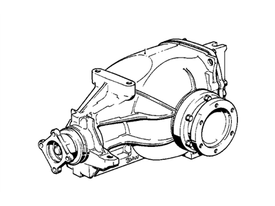 BMW 318i Differential Seal - 33101211731