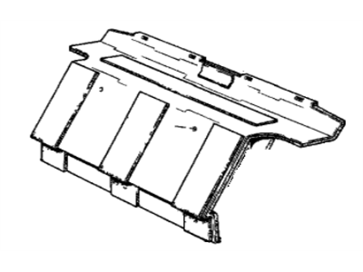 BMW 51471900261 Trim Panel, Trunk Partition