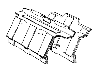 BMW 51471903882 Trim Panel, Trunk Partition