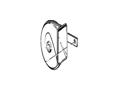 1998 BMW Z3 Horn - 61331384749