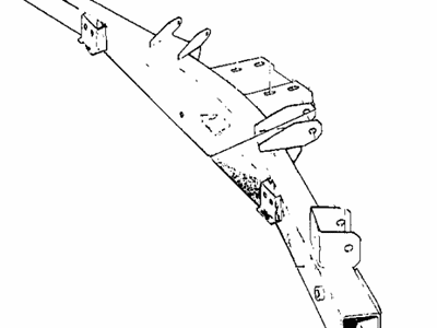 BMW 2002tii Axle Beam - 33311102225