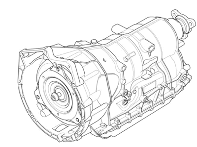 BMW 24007547901 Exchange. Automatic Transmission Eh