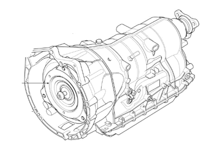 2005 BMW 530i Torque Converter - 24407511465