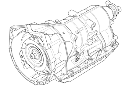 2005 BMW 525i Torque Converter - 24407526243