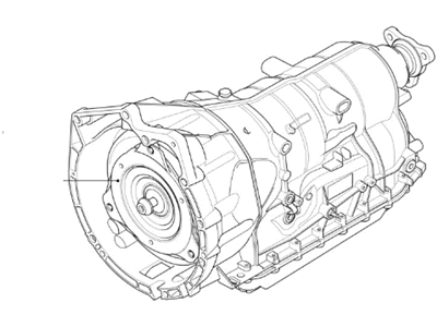 BMW 530i Transmission Assembly - 24007527711