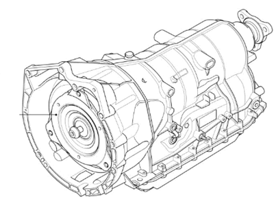 BMW 528i Torque Converter - 24407588737