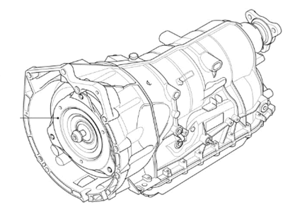 2009 BMW 323i Torque Converter - 24407588737