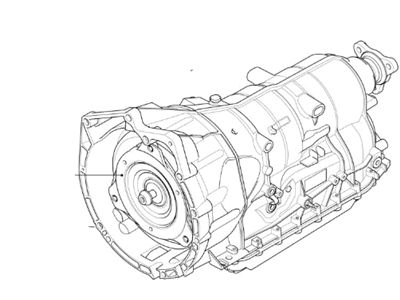 BMW 335i Transmission Assembly - 24007564242