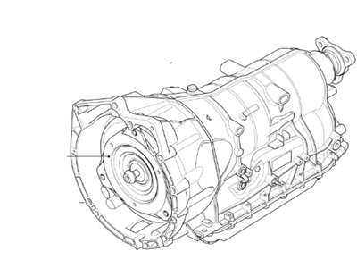 BMW 24007564242 Exchange. Automatic Transmission Eh