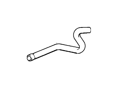 BMW 11531312817 Heater Return Hose