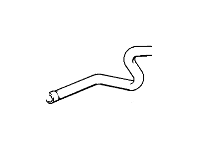 1991 BMW M5 Cooling Hose - 11531315302