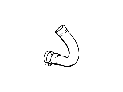 1993 BMW M5 Radiator Hose - 11531312690