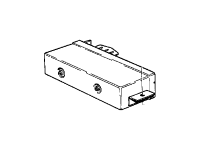 1985 BMW 524td ABS Control Module - 34521154998