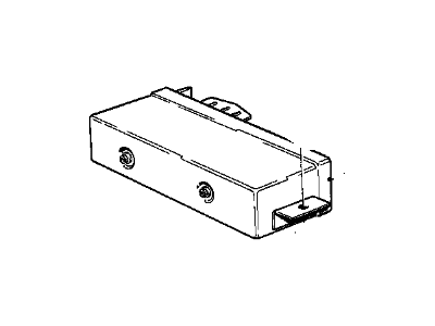 1985 BMW 635CSi ABS Control Module - 34521154999