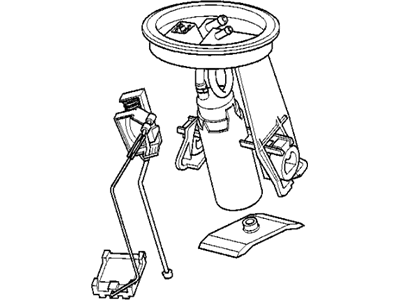 1998 BMW 328is Fuel Tank Sending Unit - 16146758736