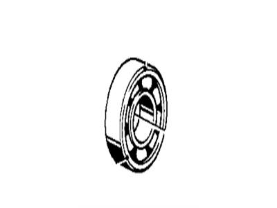 BMW 33411118431 Grooved Ball Bearing