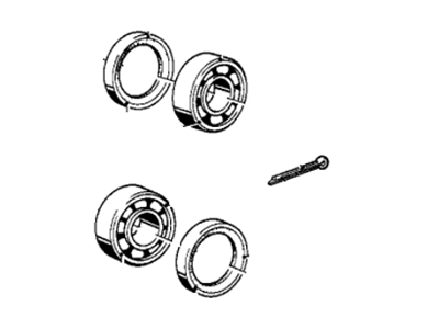 BMW 33411108408 Wheel Bearing Repair Kit
