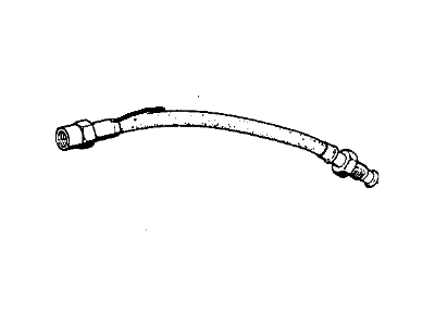 BMW 34321159881 Brake Hose Rear