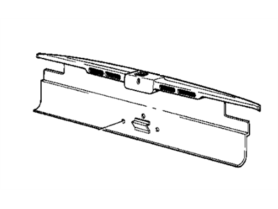 BMW 41341865611 Tail Panel