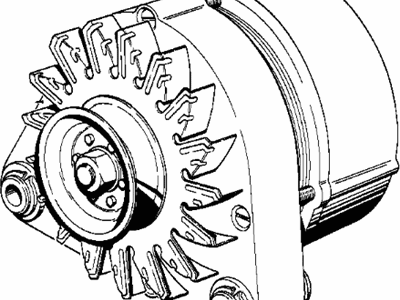 BMW 12311711375 Exchange Alternator