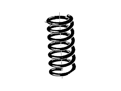 1975 BMW 3.0Si Coil Springs - 33531112110