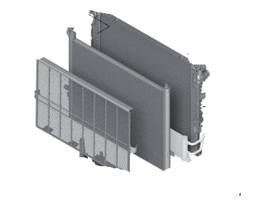 BMW 17118686026 Radiator