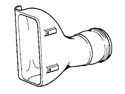 BMW 318is Air Hose - 13711727891