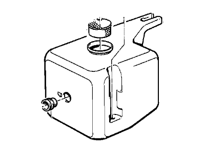 BMW Washer Reservoir - 61661370789