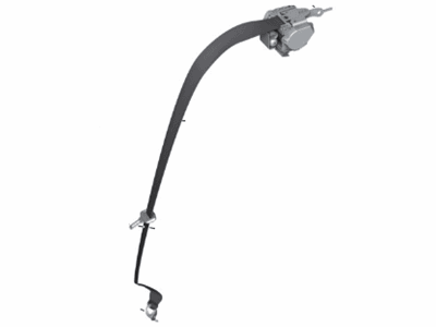 BMW 745e xDrive Seat Belt - 72118076119