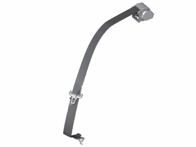 BMW 72117435920 Rear Center Upper Seat Belt