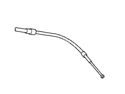 BMW 34401166237 Right Hand Brake Bowden Cable