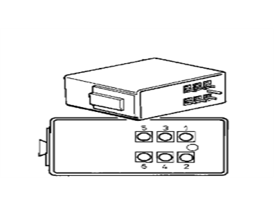 BMW 12631286062 Change Over Relay