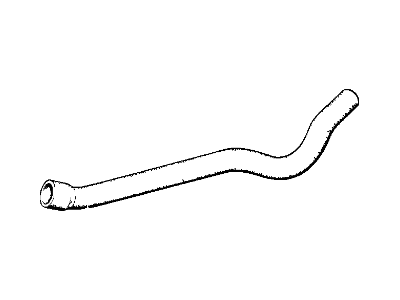 1984 BMW 633CSi Cooling Hose - 64211368715