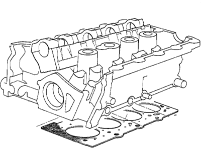 1995 BMW 318i Cylinder Head Gasket - 11129066434