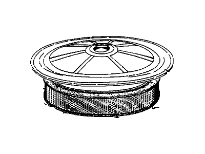 1971 BMW 2002 Air Filter - 13721257764