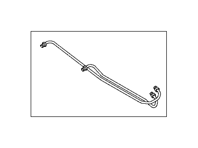 BMW 760i Power Steering Hose - 32106768755