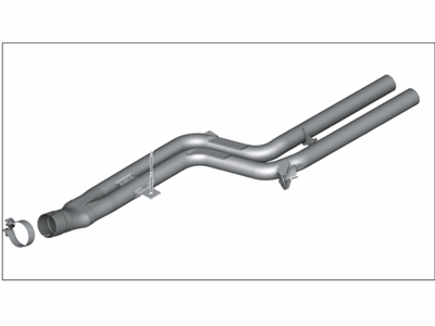 BMW 640i Gran Coupe Exhaust Pipe - 18307631309