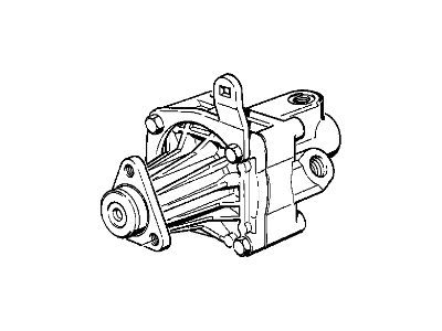 BMW 528e Power Steering Pump - 32411133969